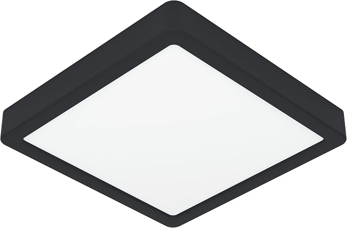 Eglo Fueva 6 Lámpara de techo LED cuadrada, de superficie, de plástico