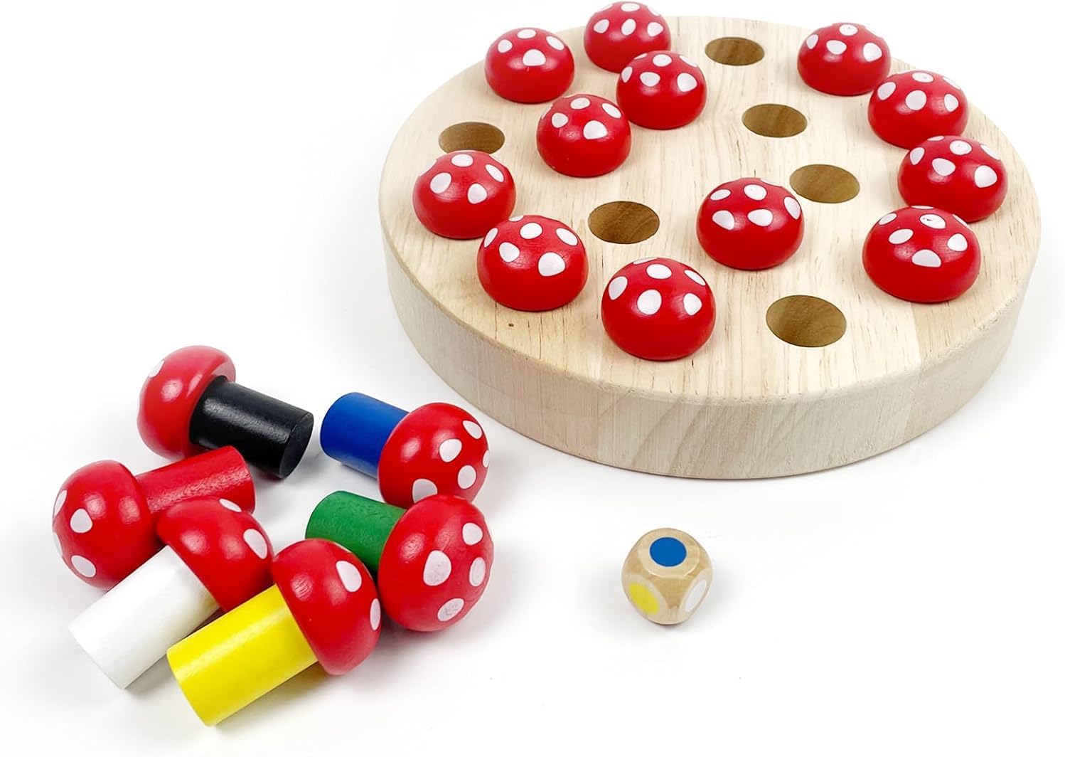 Carrot Memory Chess Game, Montessori Toys, Memory Chess Game, Enhance Color Cognitive with 24 Colored Chess Pieces, Travel Games for 3 4 5 6 Years Old Boys Girls