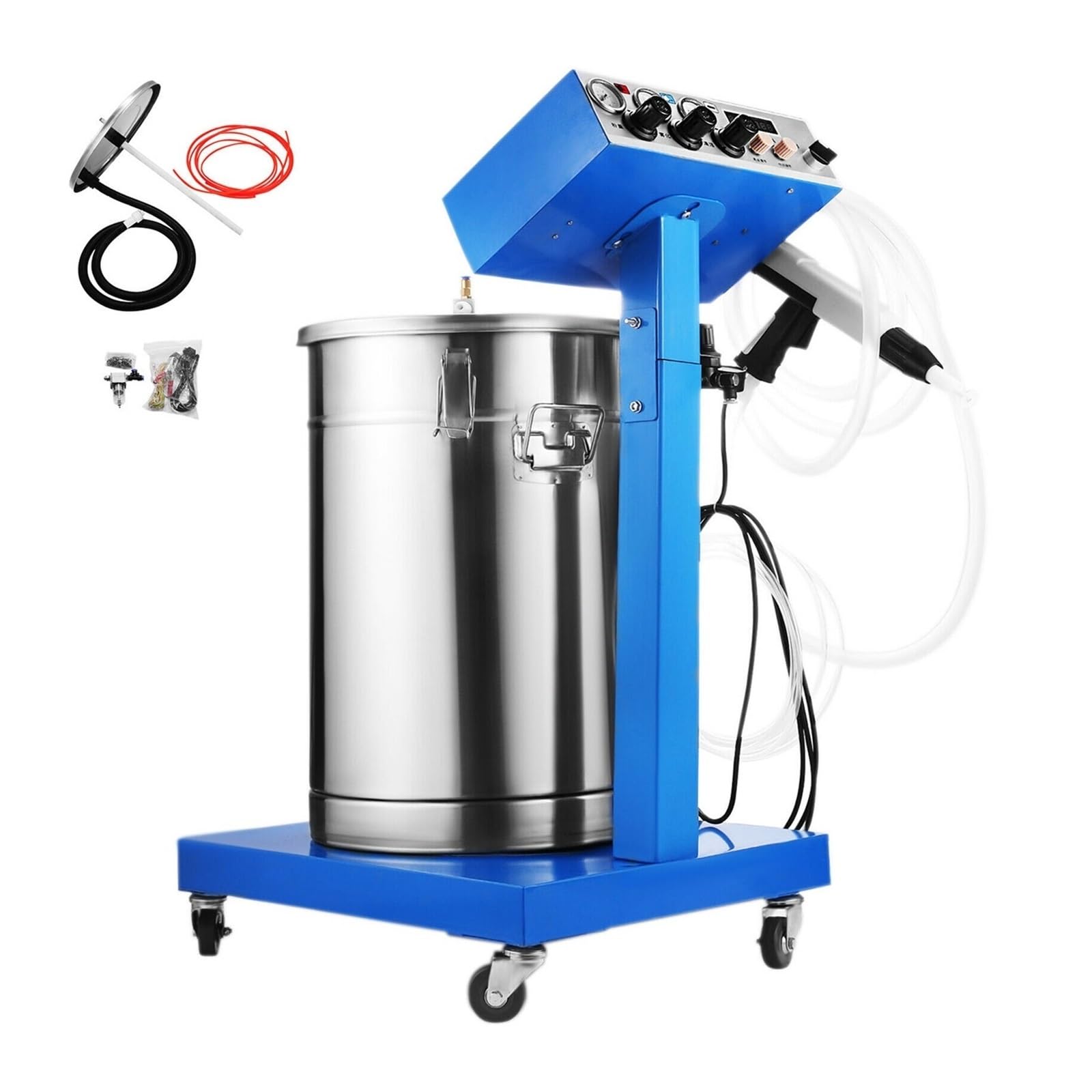 Powder Coating Machine WX-958 Electrostatic Spray Spraying Gun Paint System Equipment for DIY Use