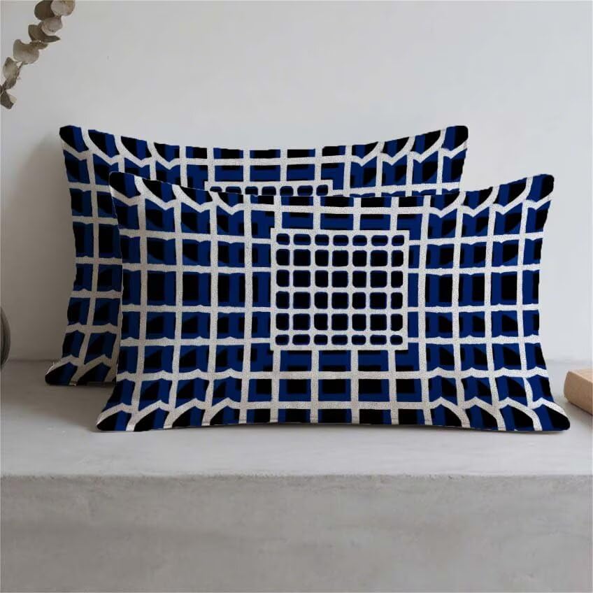 Lot de 2 housse de coussin 70x90cm idée cadeau maison - 3