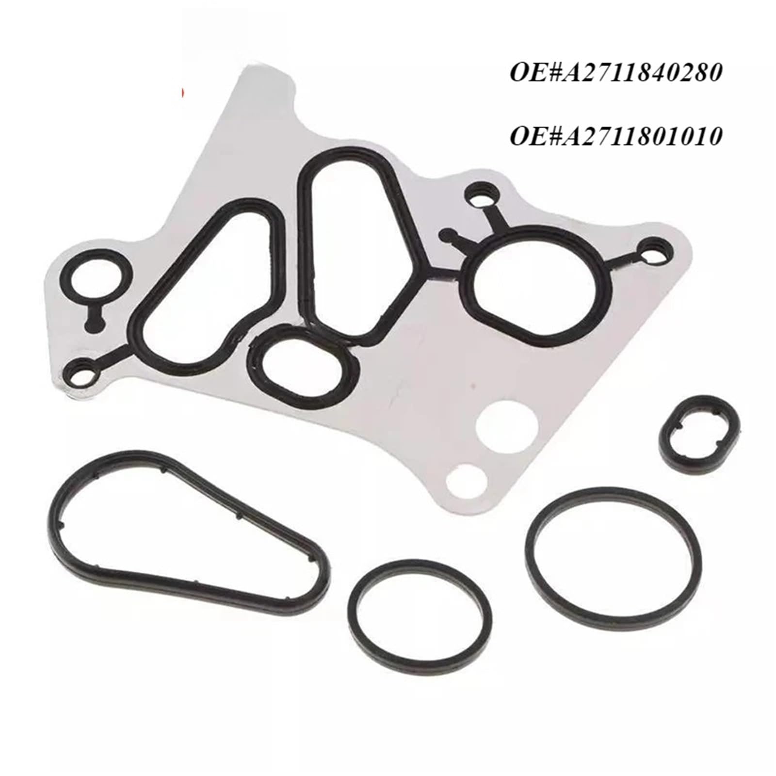 A2711840280 Części pasujące do Benz M271 Obudowa filtra oleju Podkładka chłodnicy Uszczelka Seal oil filter