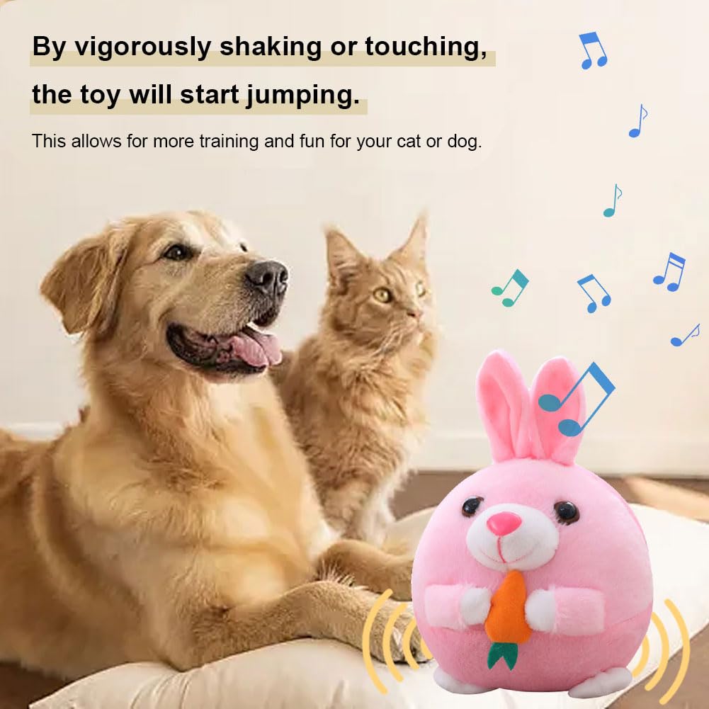 Giocattolo Interattivo Per Cani Con Meccanismo A Molla - Peluche Che Si Muove - Foto 12