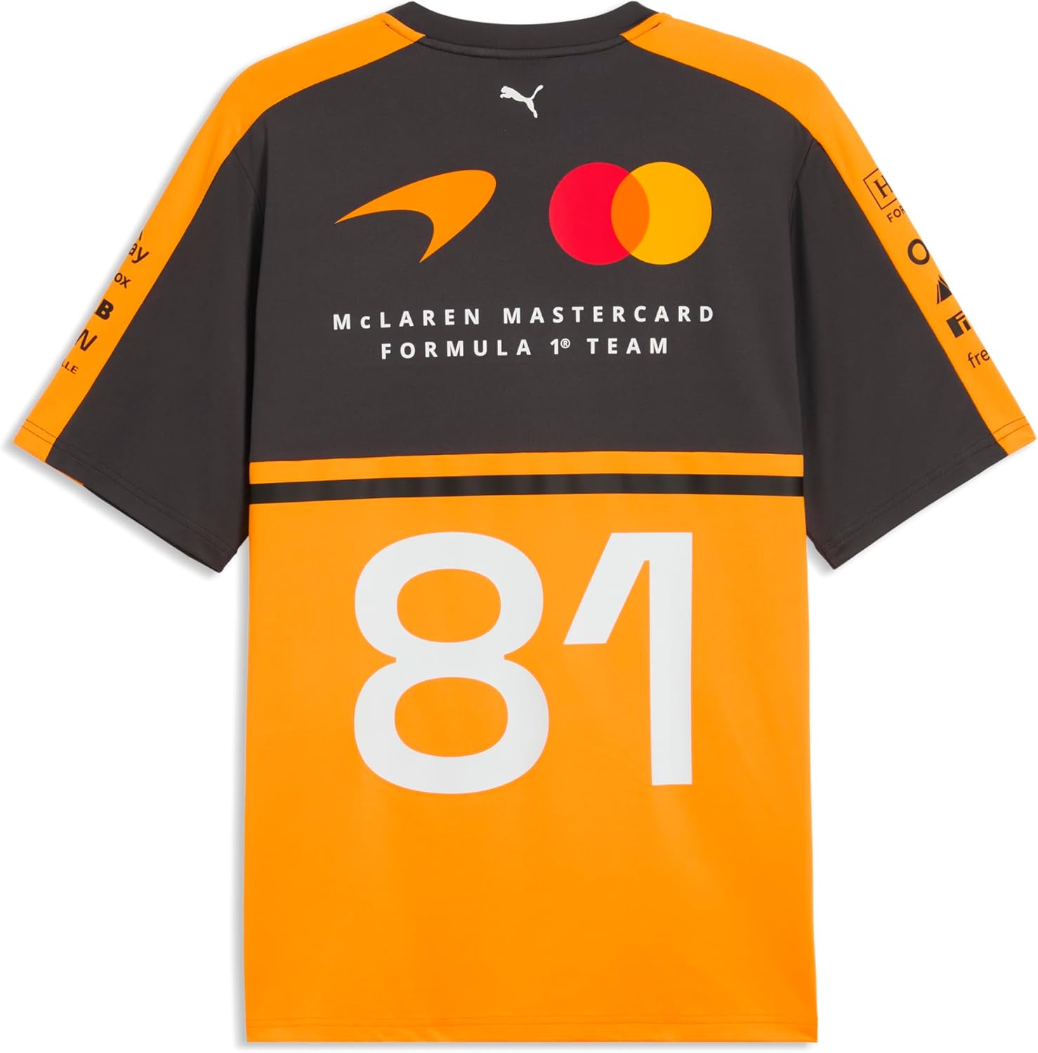 PUMA McLaren F1 2026 Men's Oscar Piastri Driver Tshirt - Orange