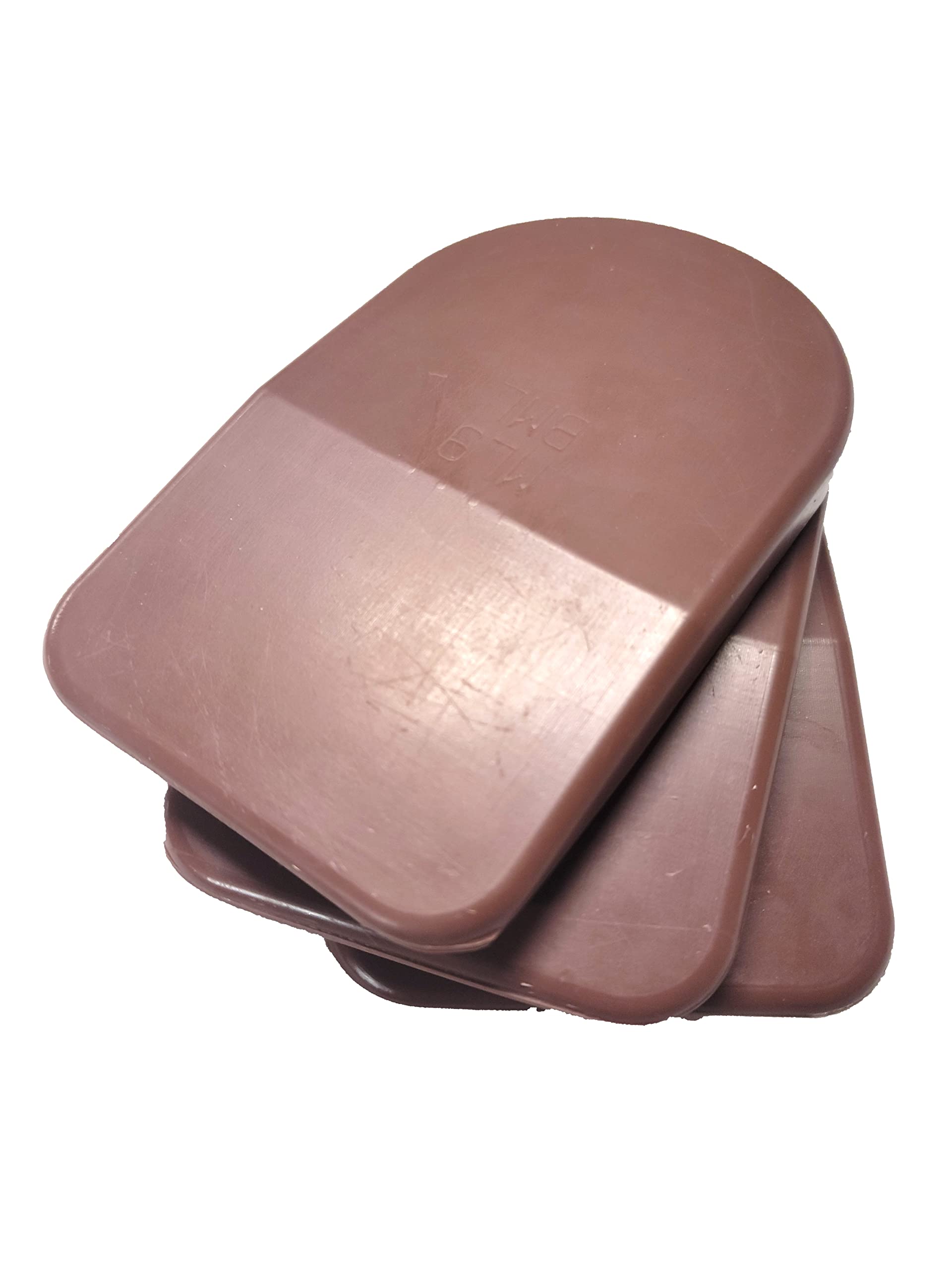 BML 9mm Heel Lifts, 3pk (Mens Large, Red [Firm])