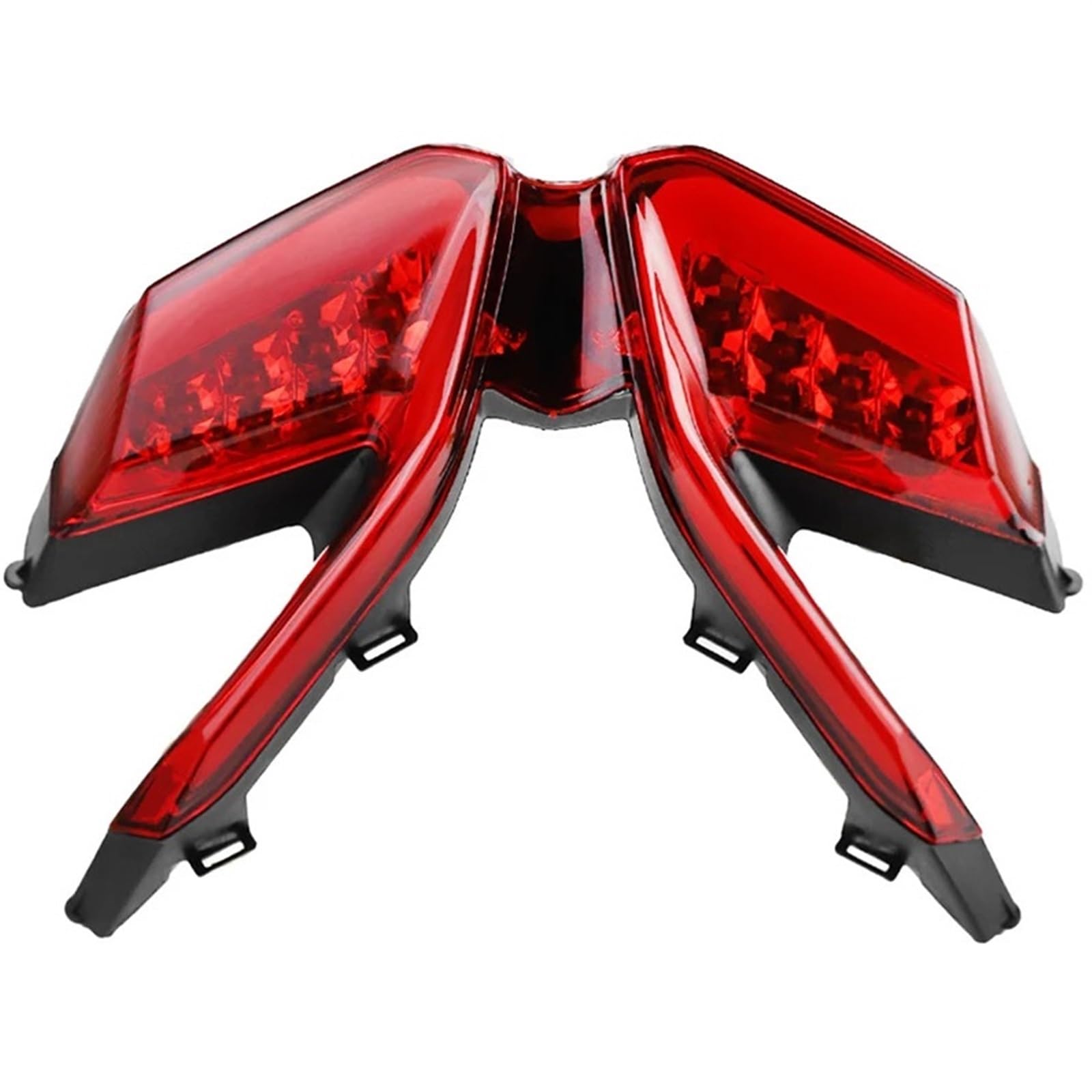 Motorcycle Brake Light Tail Lamp LED Turn Signal, for Ducati, for Panigale, 899 959 1199/S/R 1299, Rear Taillights Flasher Indicators Turn Signal Light(Red)