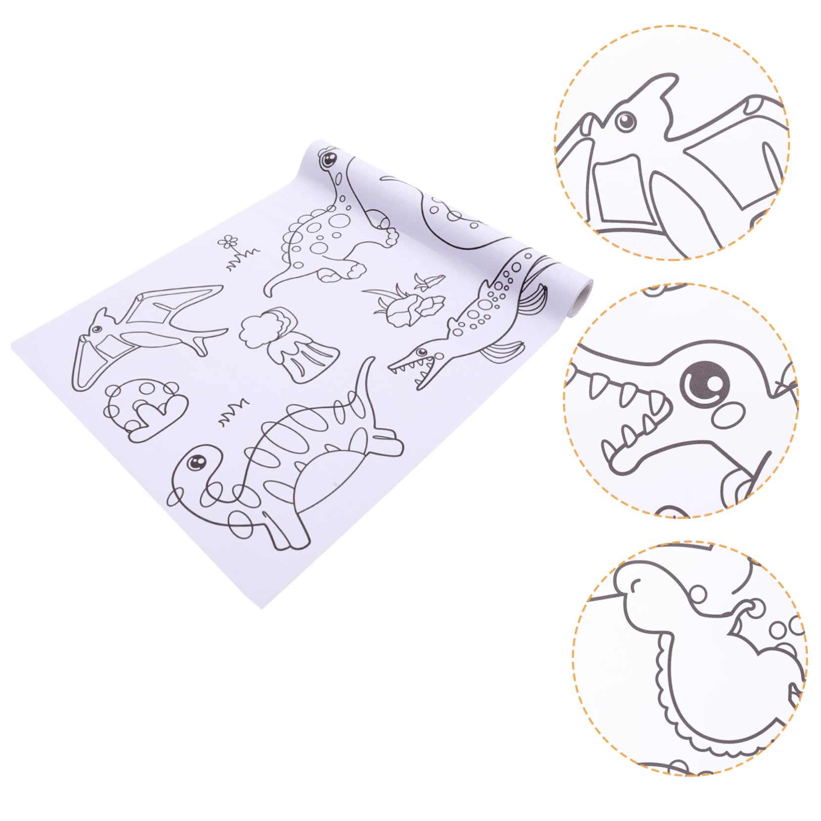 Sosoport Family Art Activity 300x30cm Kids Coloring Paper Roll for Interactive Drawing