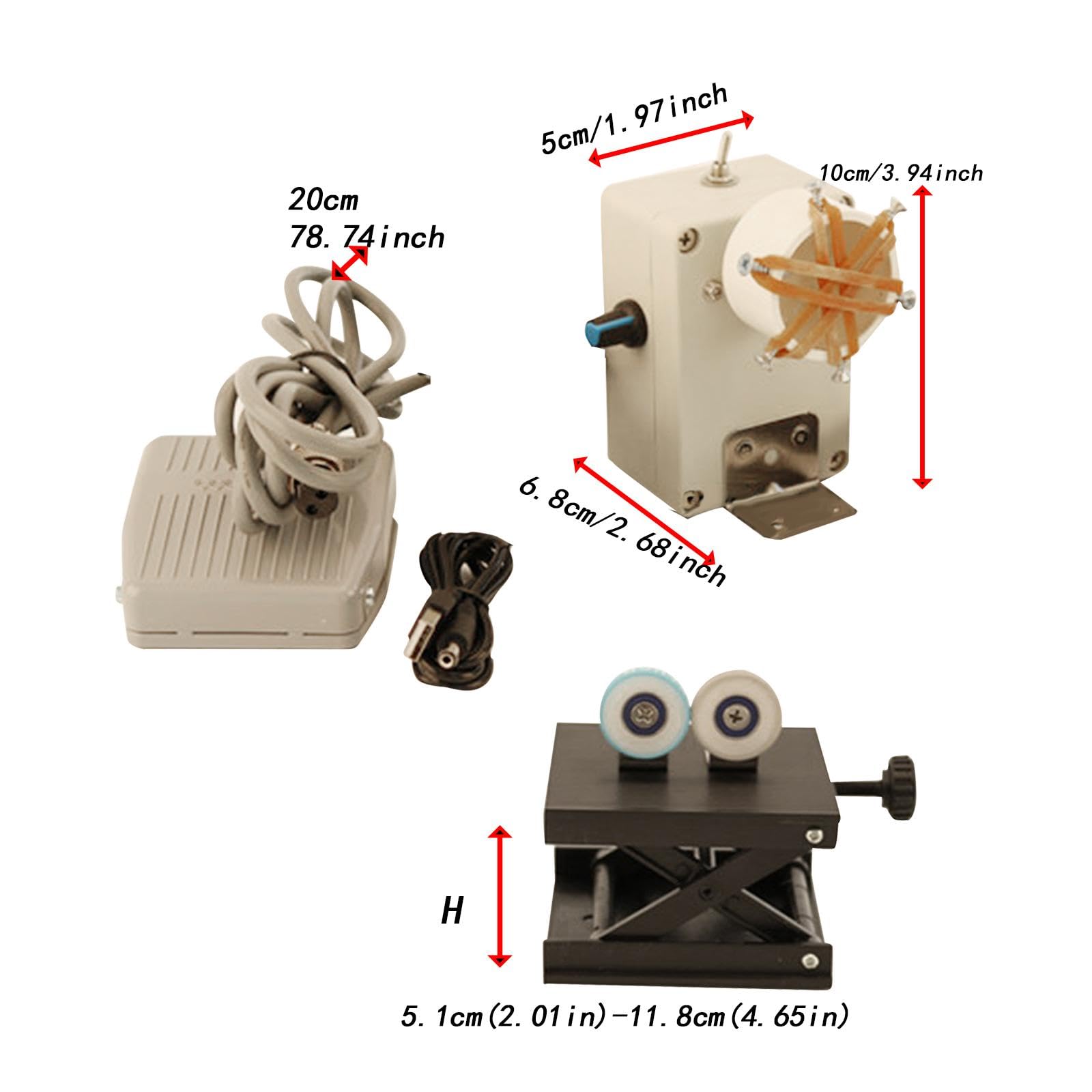 Pêche à l'enroulement Ensemble Set Building Building Tool Speed ​​Alivable Sécheur de bie