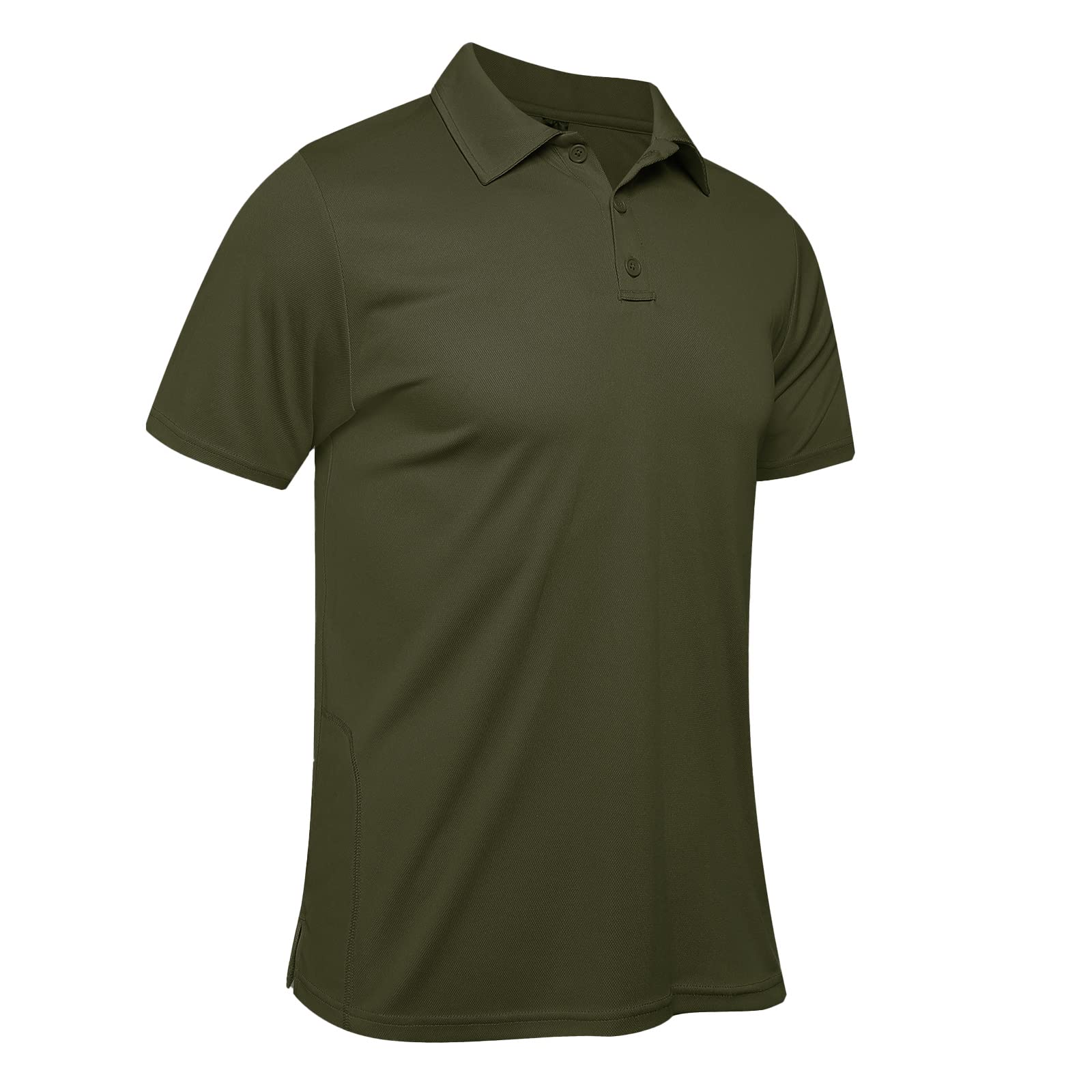 MEETYOOPolo Shirts for Men Golf Short Sleeve Sports Polo Shirts Tactical Shirts Casual Tennis T-Shirt Mens Shirts