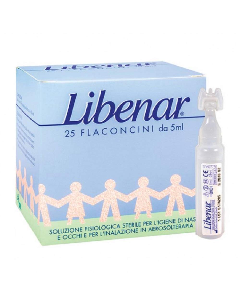 Set 12 LIBENAR Soluzione Fisiologica Monodose * 15 Pezzi Linea Bimbo