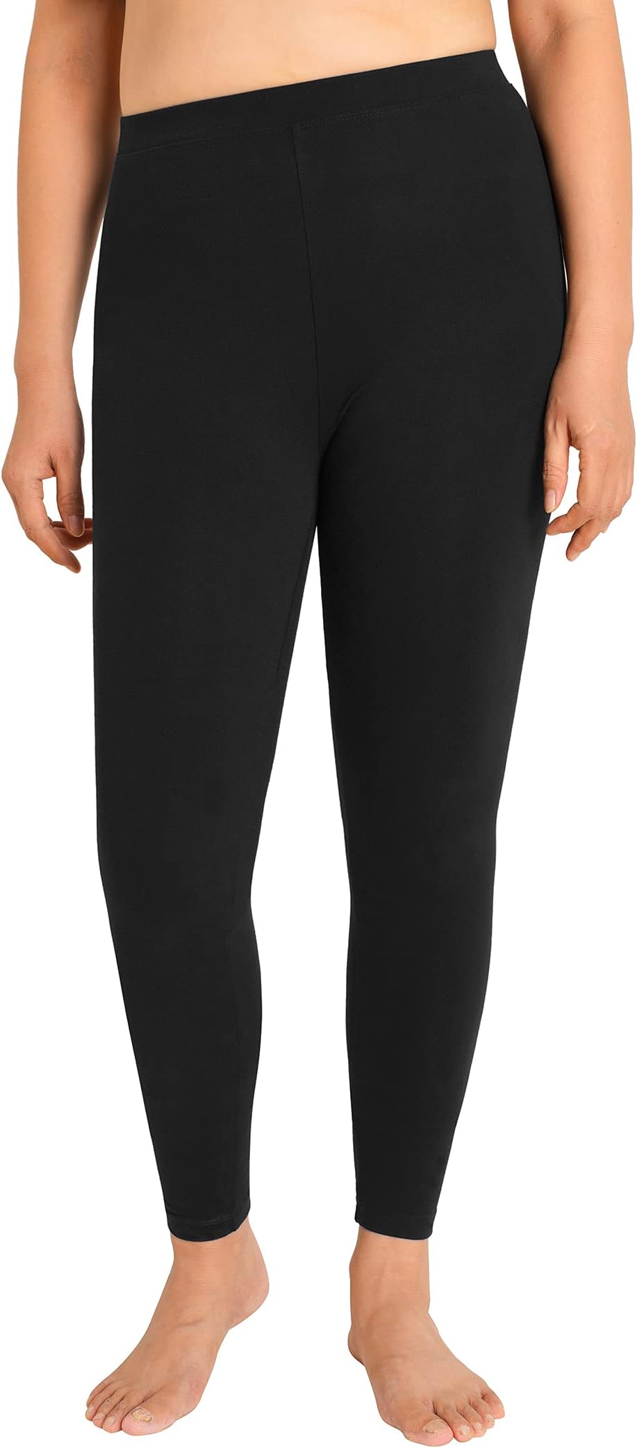 WeinteeWomen's Plus Size Cotton Leggings