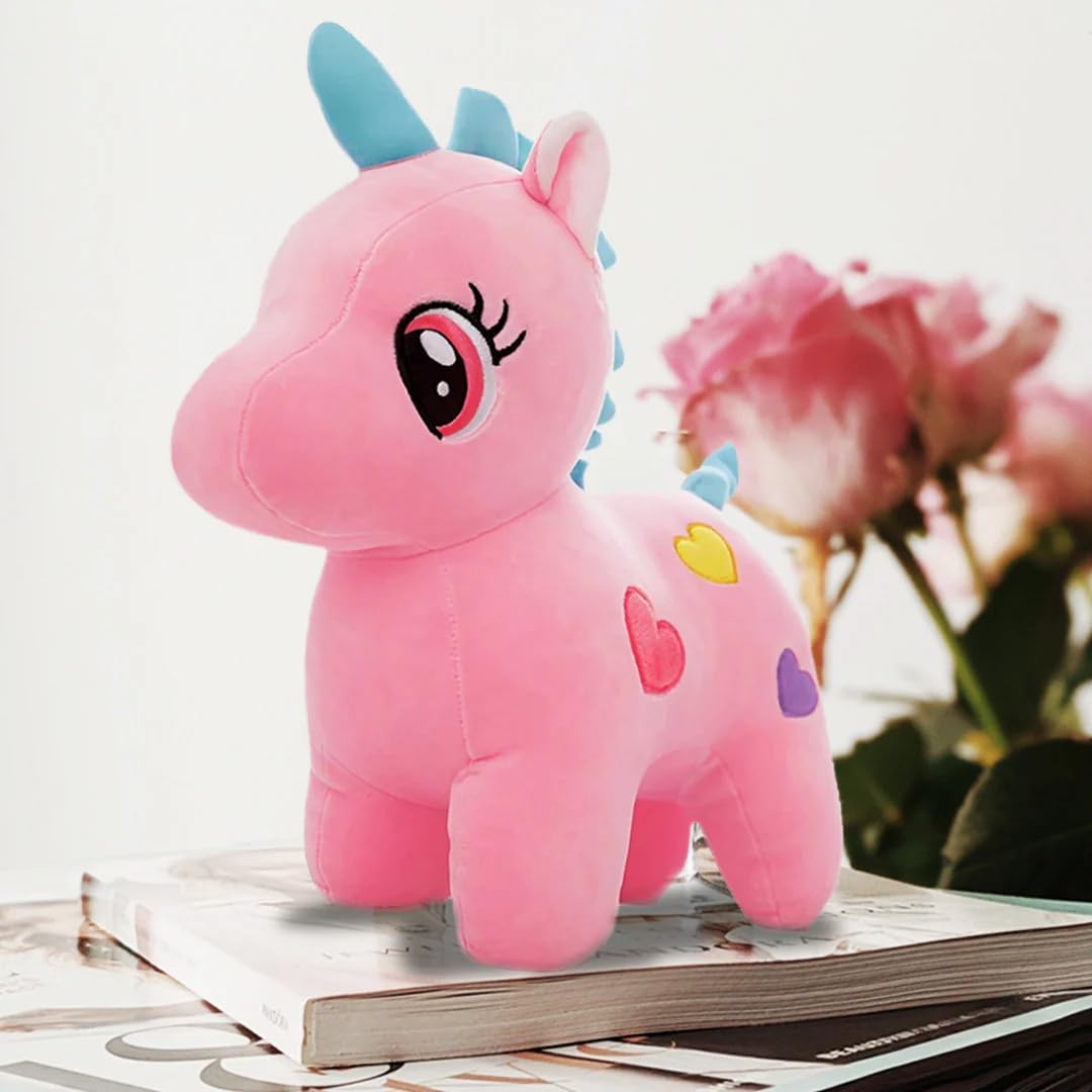 Storio Soft Toy Unicorn Plushie Soft Toys for Kids | Plush Soft Toys for Baby Boys and Girls| Best Gift | Unicorn Soft Toy for Kids