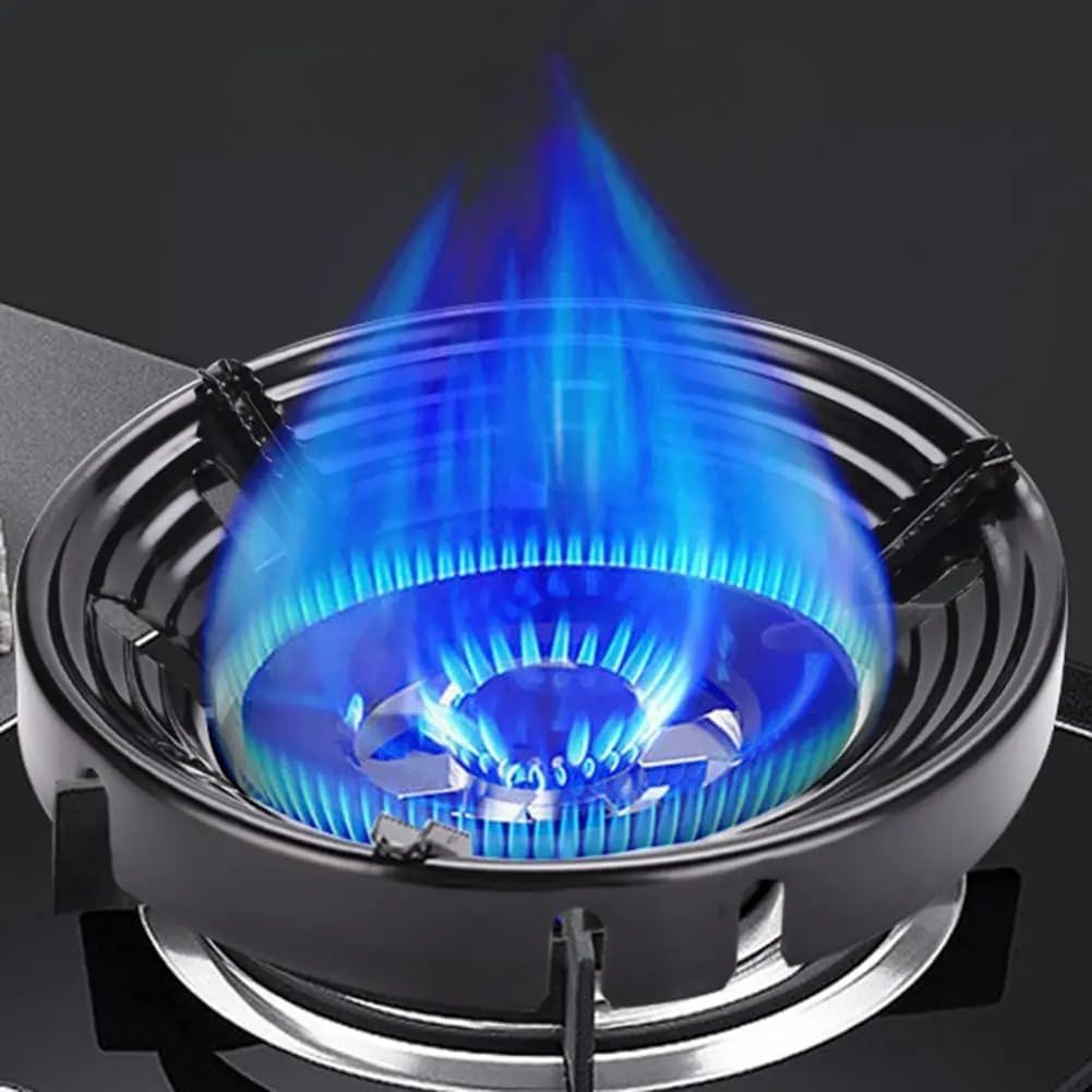 POSTEN Gas Saver Burner Stand Gas Saver Jali Home Gas Stove Fire & Windproof Energy Saving Stand Gas Saver Burner Stand Gas Chula Burner Gas Chula Support (Black Round Design Gas Stand, Pack of 3) (B0DHY4RY4K) Amazon Price History, Amazon Price Tracker