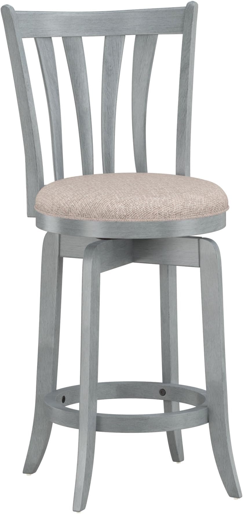 Hillsdale Furniture Hillsdale Savana Swivel Counter Stool, Blue