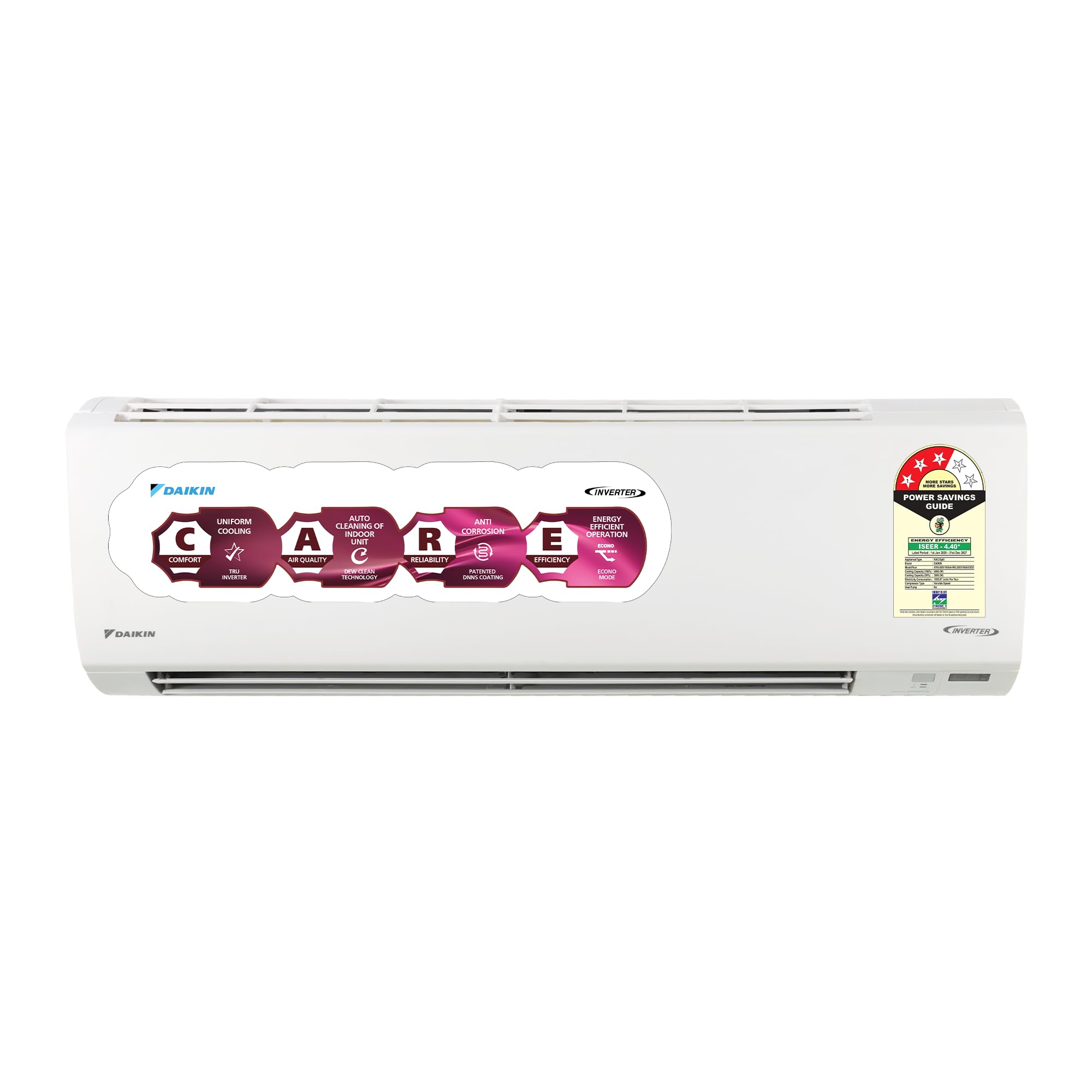 Daikin 1.8 Ton 3 Star, New star rated, Inverter Split AC (Copper
