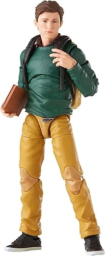 Miniatura 3 de Spider-Man Marvel Legends Series 60th Anniversary Peter Parker y Ned Leeds MCU - Figuras de acción de 6 pulgadas, 7 accesorios (paquete de 2)