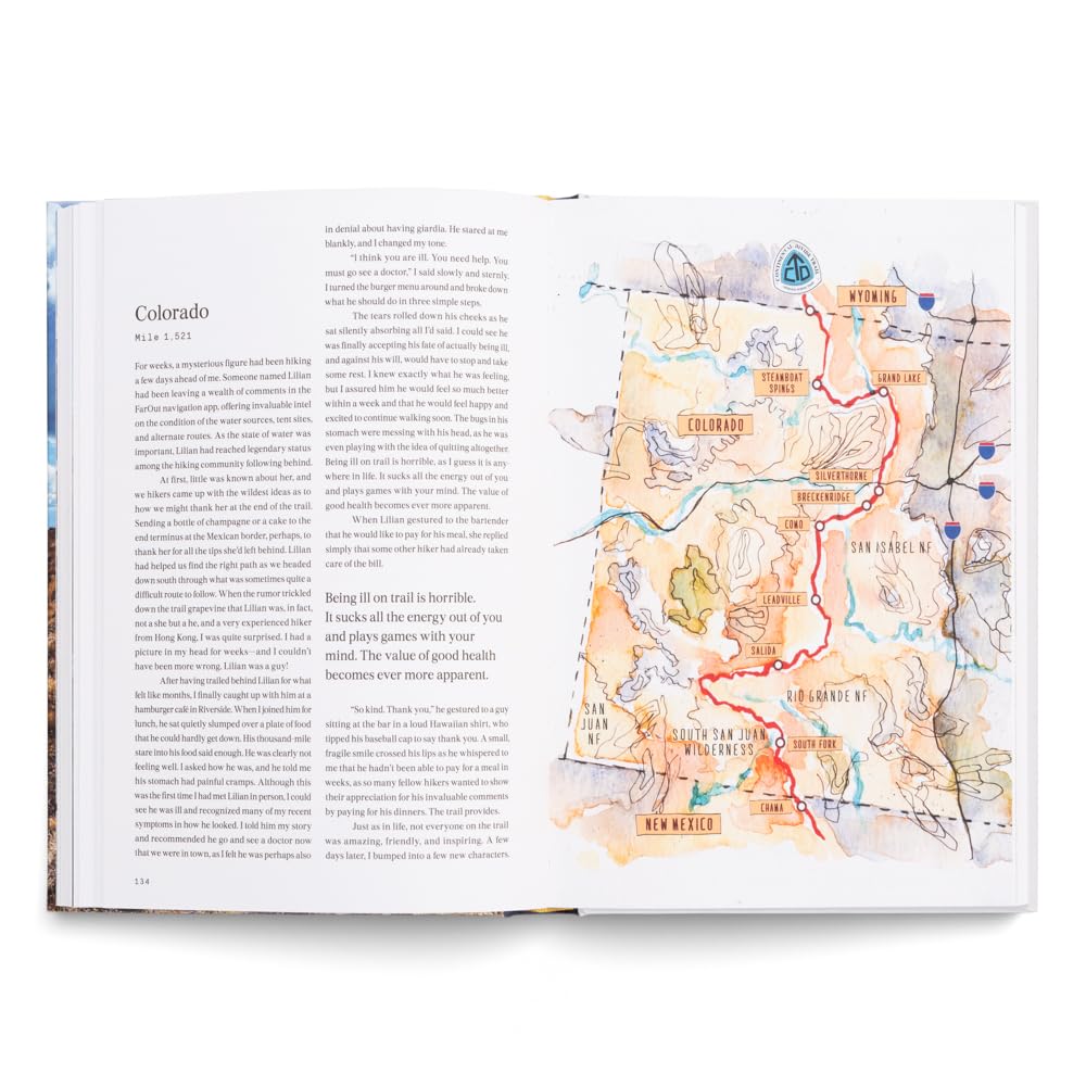 The great divide : Walking the continental divide trail