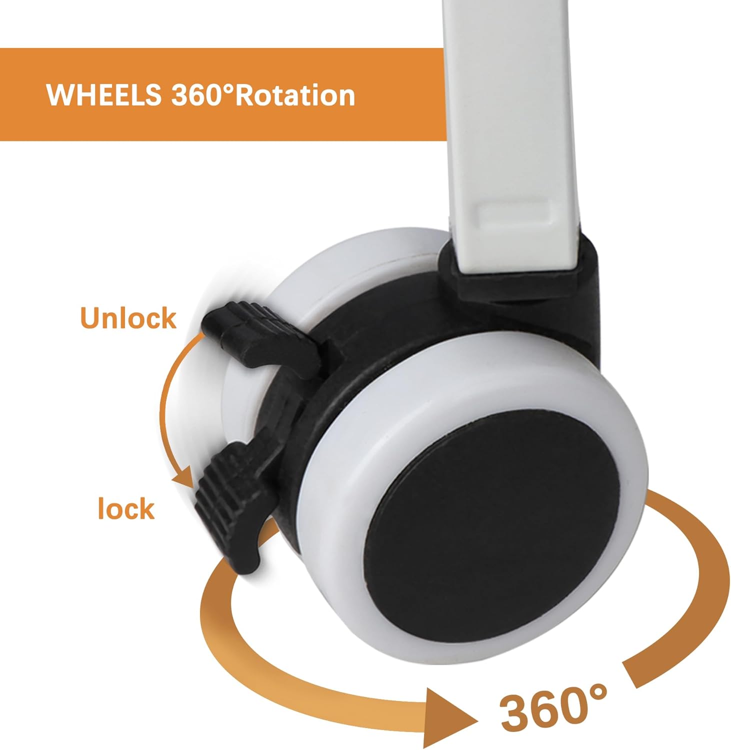 5-Tier Pull-Out Kitchen Storage Cart on Wheels, Fruit Basket, Bedroom Kitchen Organizer, White, 17x11.9x33.66 inches