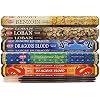 Hem Incense Sticks Variety Pack #3 and Incense Stick Holder Bundle with 5 Popular Based Fragrances