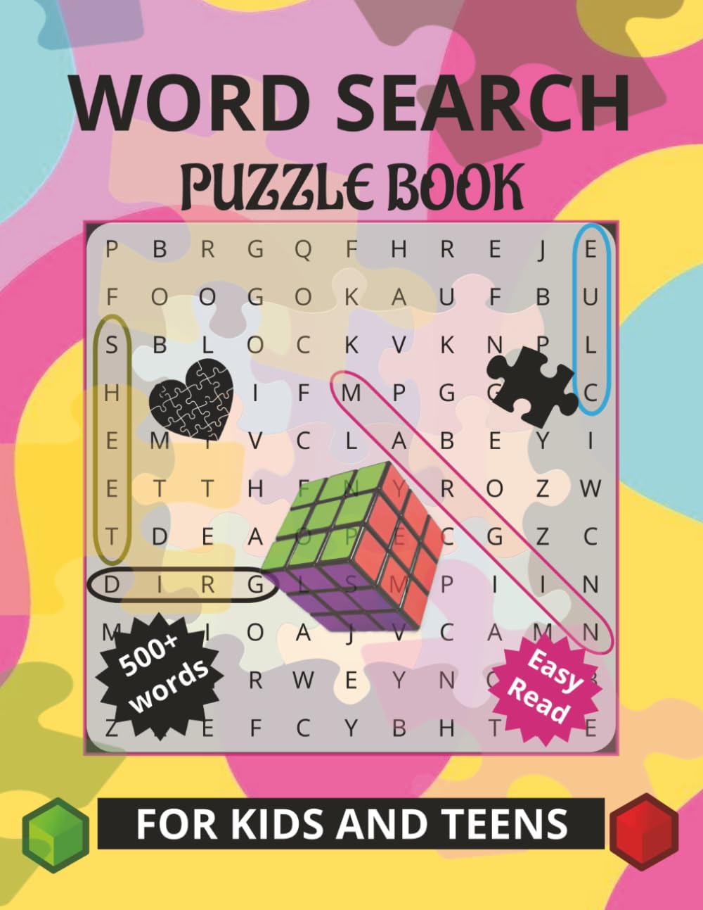 Word Search Puzzle Book: Fun and Educational Word Search Puzzles for Kids and Teens, Brain-Boosting Word Search Puzzles for Kids and Teens