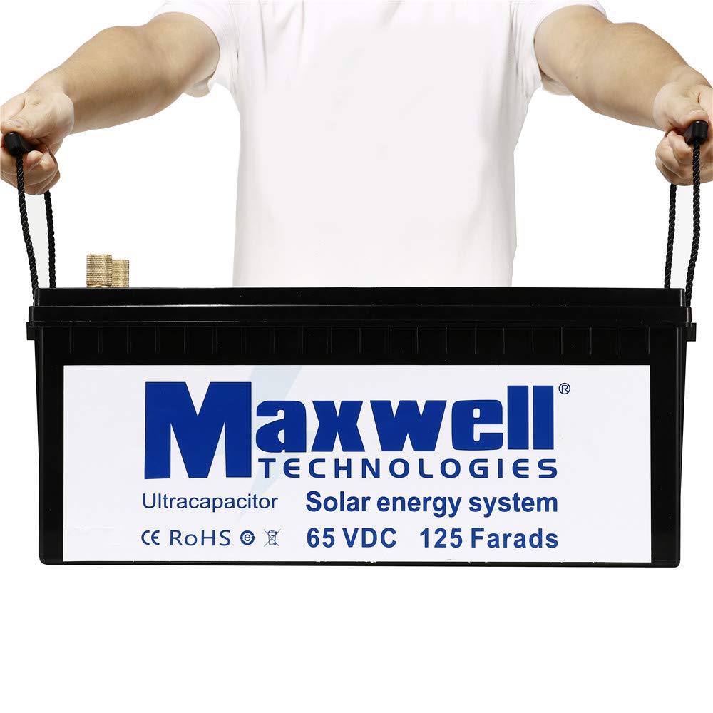Maxwell Durablue 65V 125F Super Capacitor Module Solar Power System Home 24pcs 3000Farads car Battery ultracapacitor product thumbnail 7