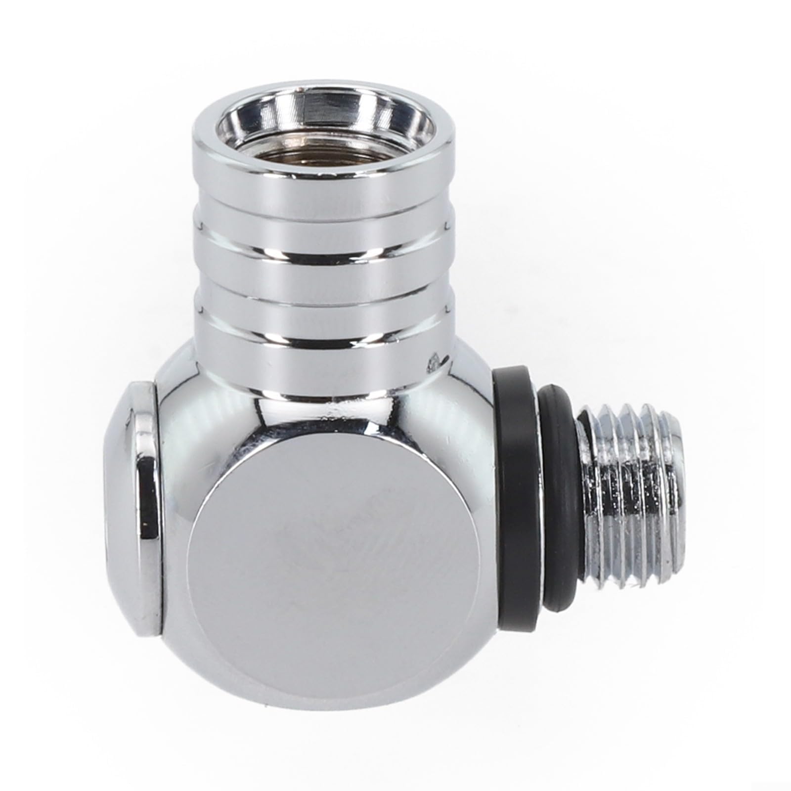 Scuba Diving Swivel Adapter mit für 360 Grad Drehung für 1. Stufe LP und für Ports, Messing Material für Schlauchbewegung (Adapter)