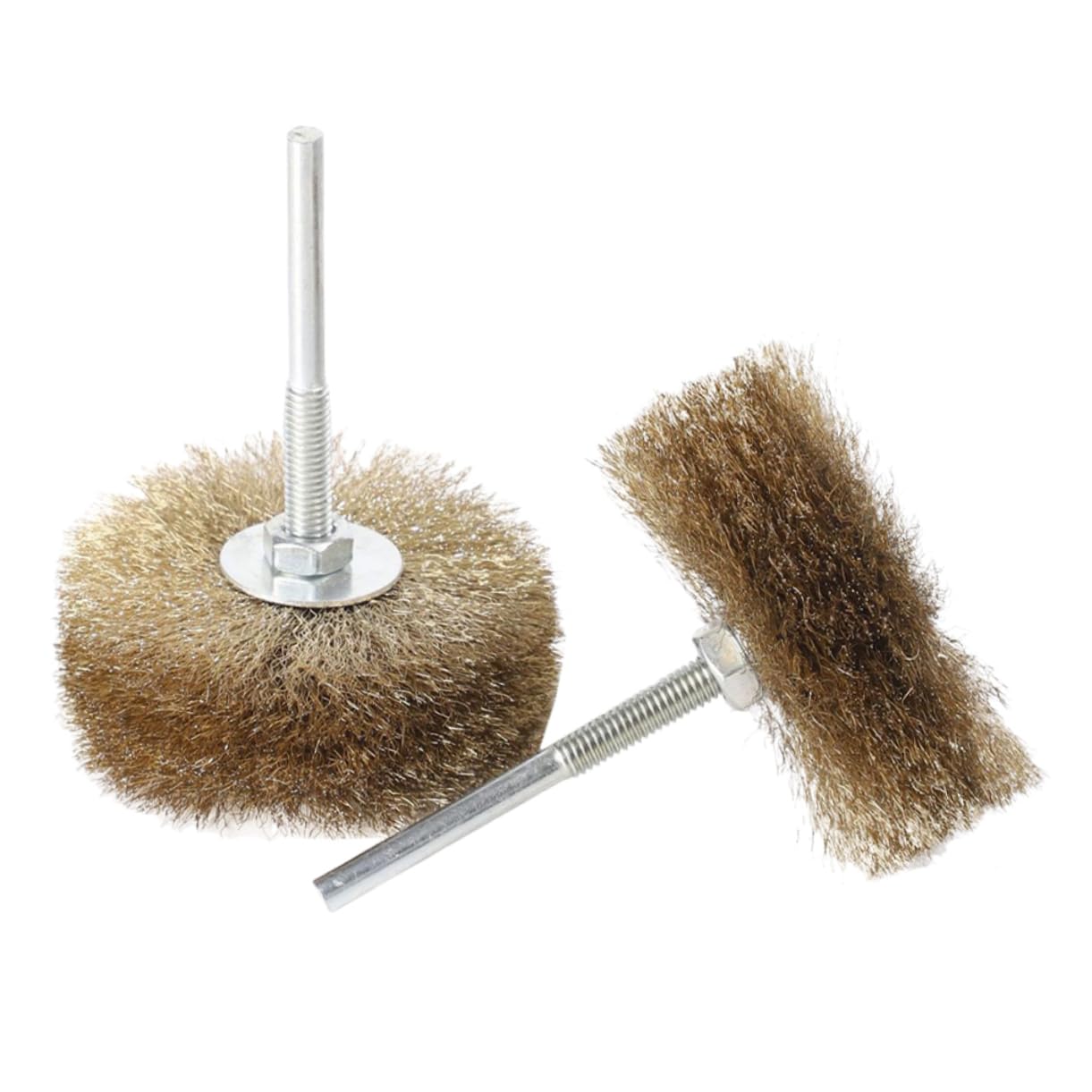 Alipis 2Pcs Steel Wire Brush for Drill Rust Removal and Polishing Accessories Wire Brushes for Woodworking and Surface Cleaning