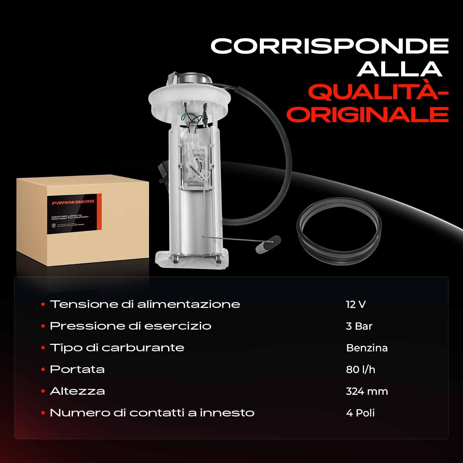 Pompa Carburante Benzina per Grand Cherokee I ZJ ZG 4.0L 5.2L 5.9L Benzina 1996-1999 5012961AC