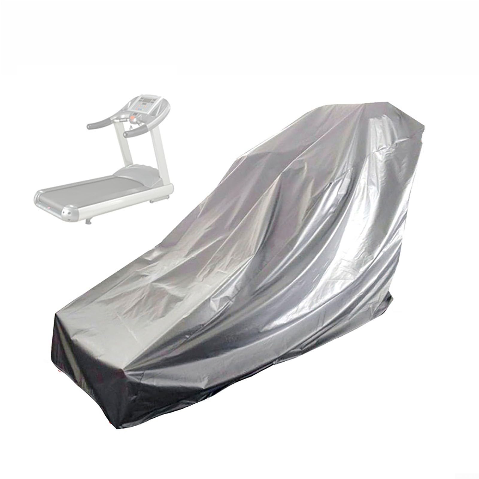 Copertura per tapis roulant, resistente all'acqua, tessuto Oxford 210D, polvere e pioggia, protezione per interni ed esterni, adatta alla maggior parte delle corsa pieghevoli e non pieghevoli, 200 x