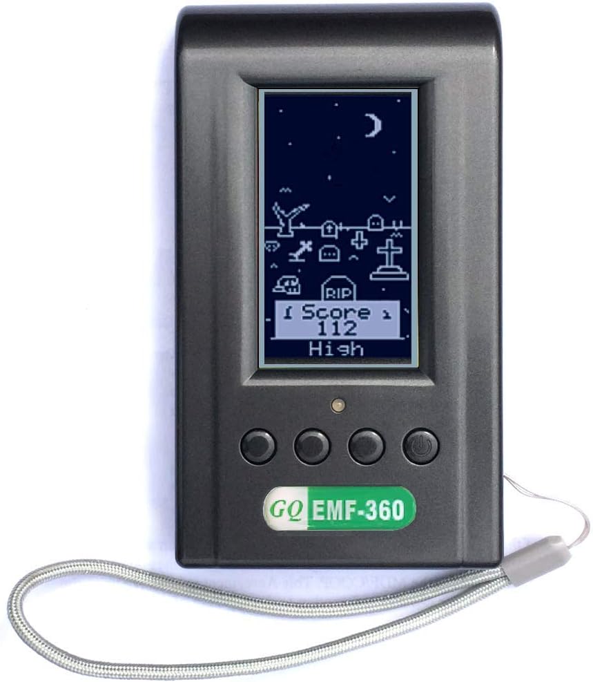 GQ Ghost Meter Ghost Detector Ghost Hunting 3-in-1 EMF-360 Multi-Field EMF Meter RF Detector Sensor