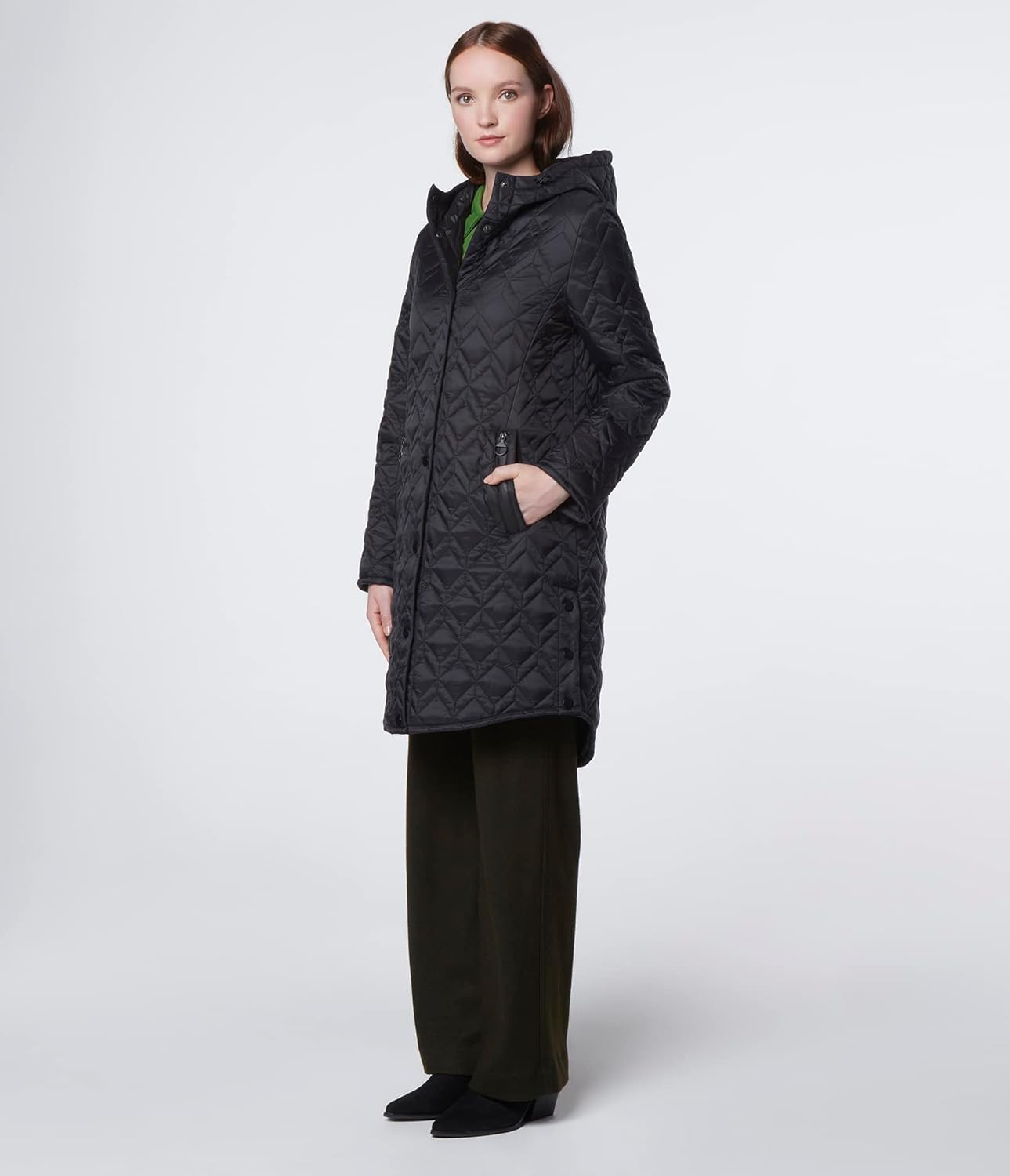 Andrew Marc Women's Rialto Diamond Quilt Parka - Image 5