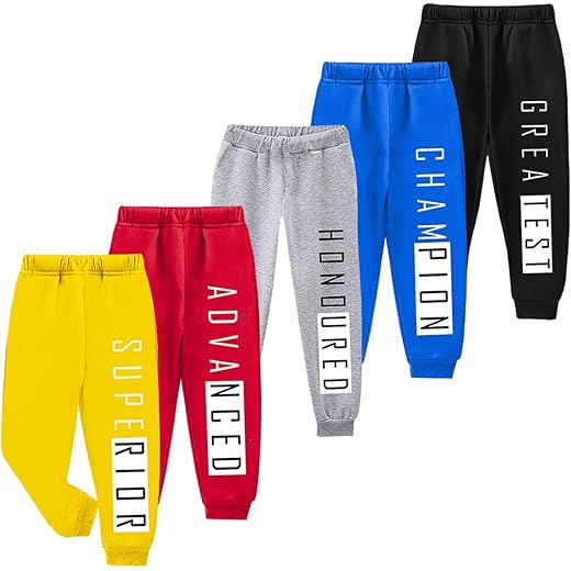 Boys Track Pants Pack of 5