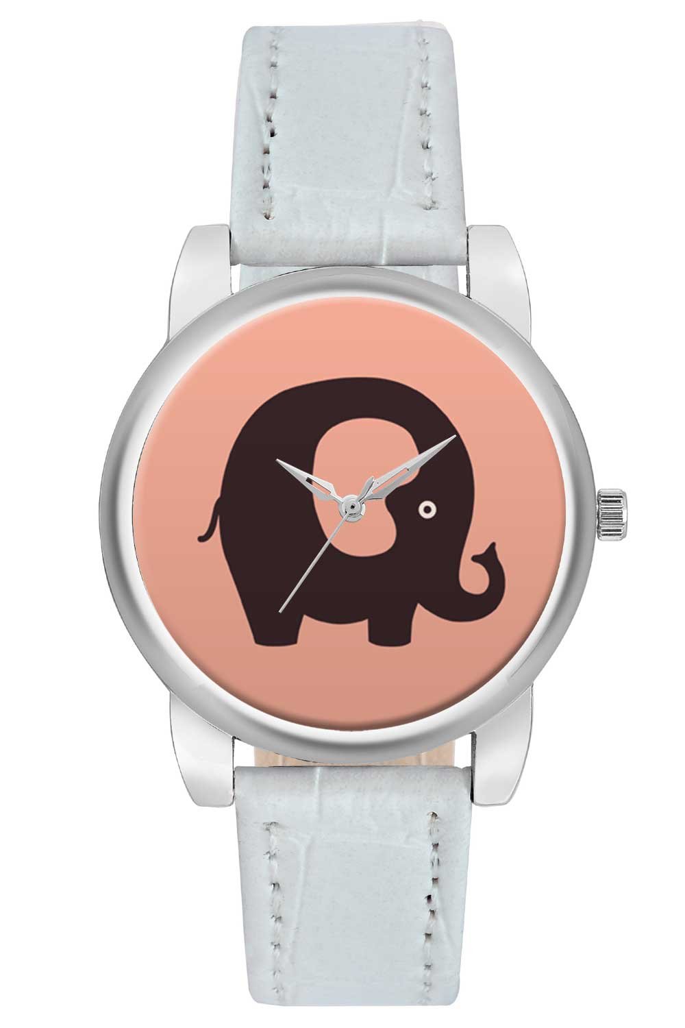 BIGOWL Cute Elephant Illustration Designer Analog Wrist Watch for Women (B01M984OLB) Amazon Price History, Amazon Price Tracker