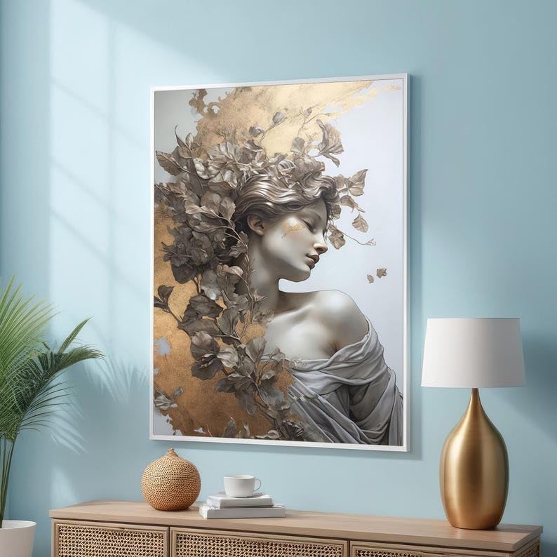Tableau sur toile éthérée, la solution parfaite pour une décoration épurée et élégante
