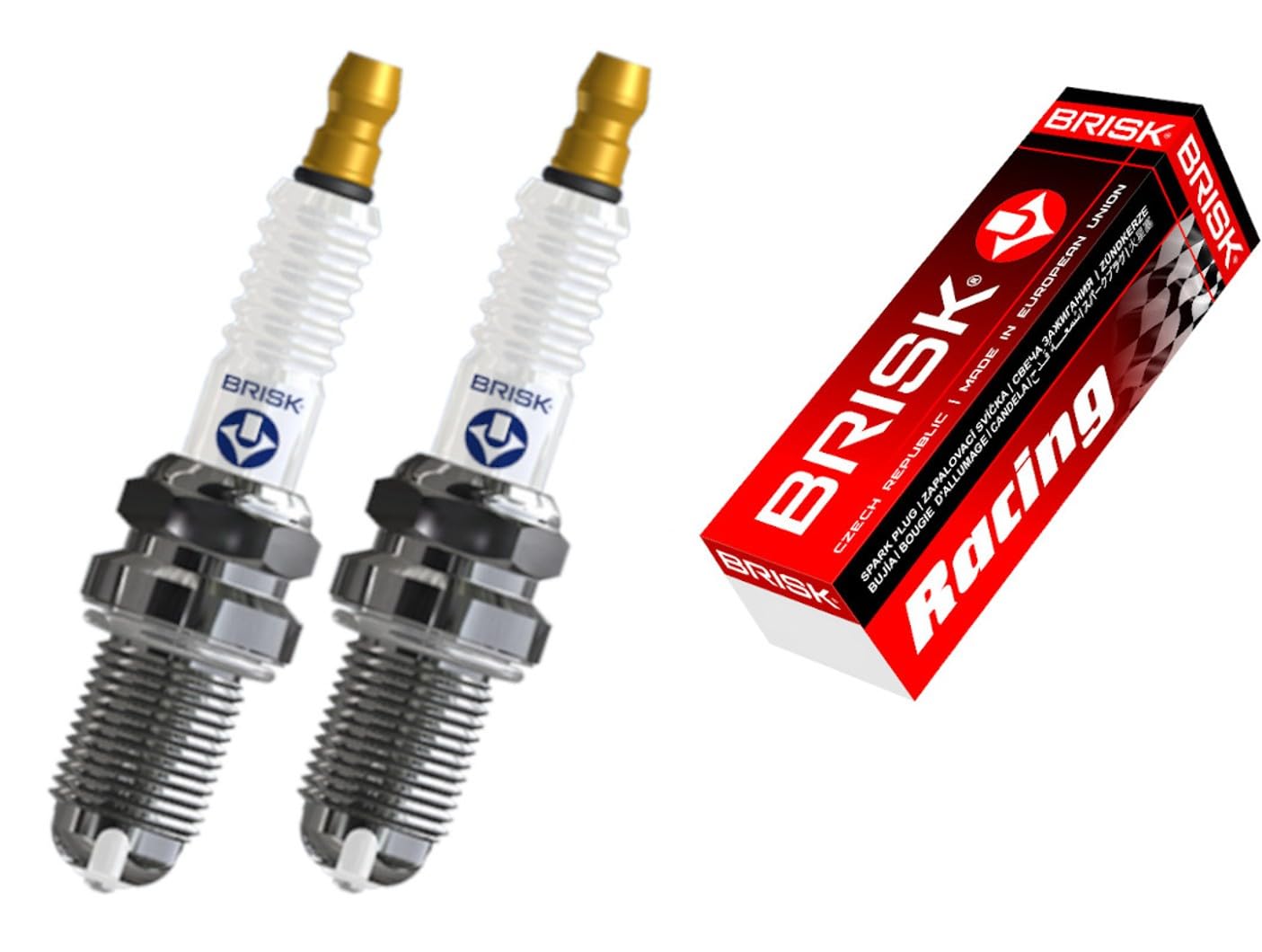 BRISK Premium Racing AOR14LGS 3090 Candele d'accensione, set di 2