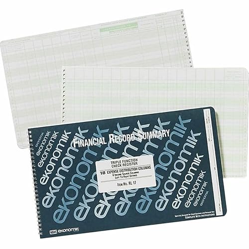 EKORL17 - Ekonomik Standard Size Triple Function Check Registry