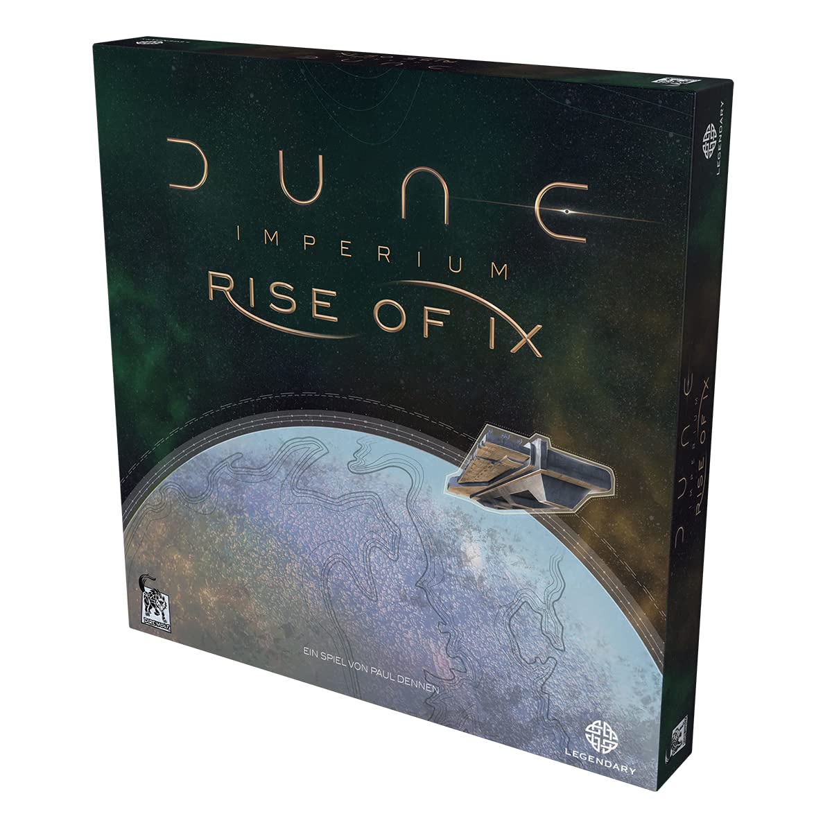 Dire Wolf Digital, Dune: Imperium – Rise of IX, expansión, Juego de conocedor, Juego de Estrategia, 1-4 Jugadores, a Partir de 13 años, 60-120 Minutos - Versión alemana