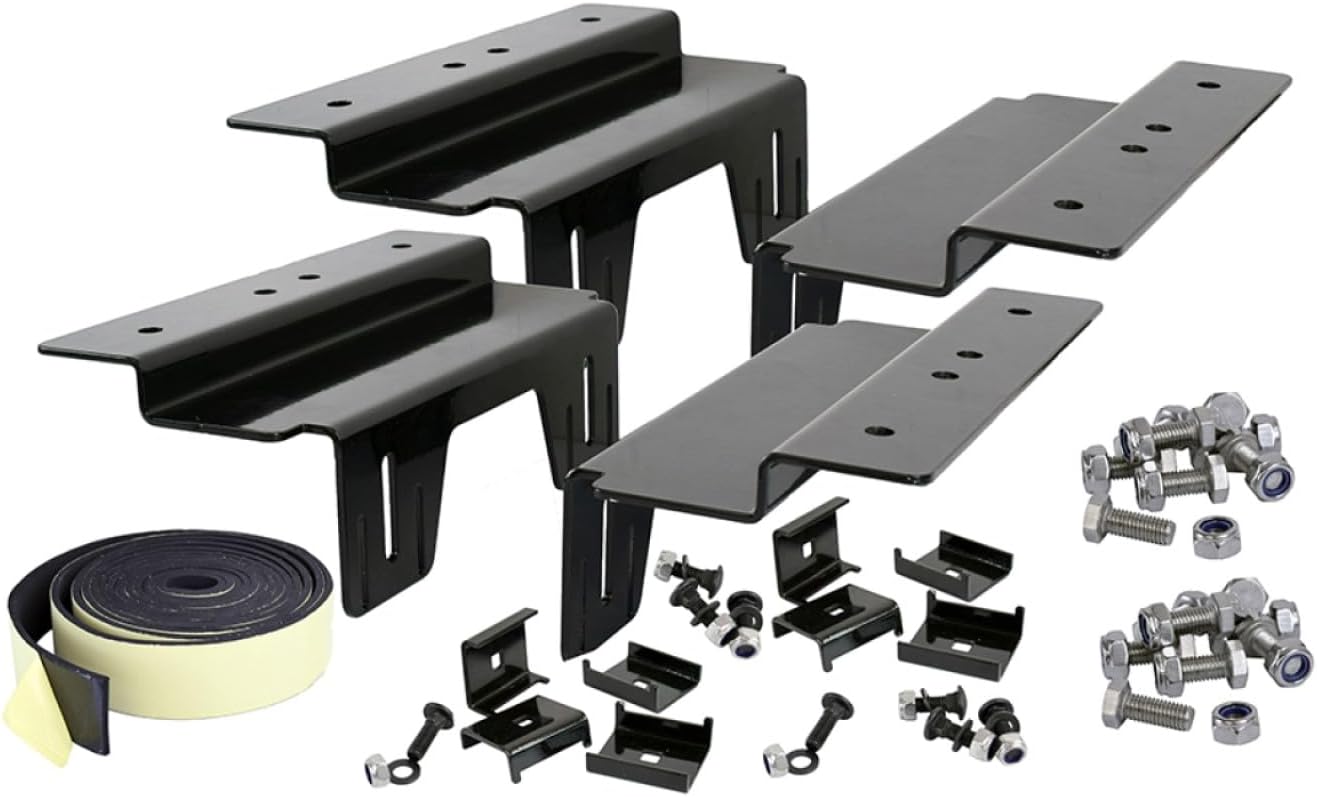 Malone MPG924 TradeSport Tonneau Cover Adapter Kit | Corrosion Resistant Construction | Heavy Duty | Easy Installation | TradeSport MPG920 Truck Rack Not Included