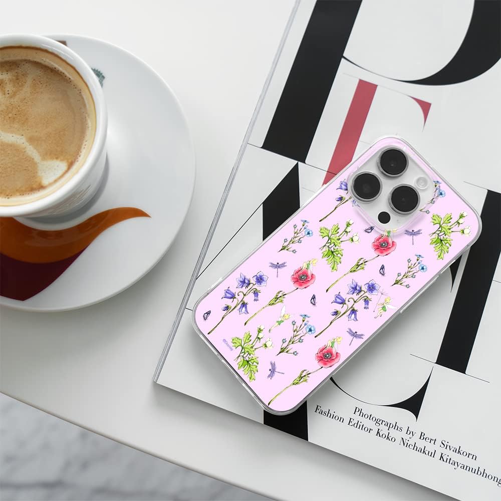 ERT GROUP Mobile Phone case for Apple iPhone 14 PRO MAX Original and Officially Licensed Disney Pattern Tinker Bell 004 optimally adapted to The Shape of The Mobile Phone, case Made of TPU