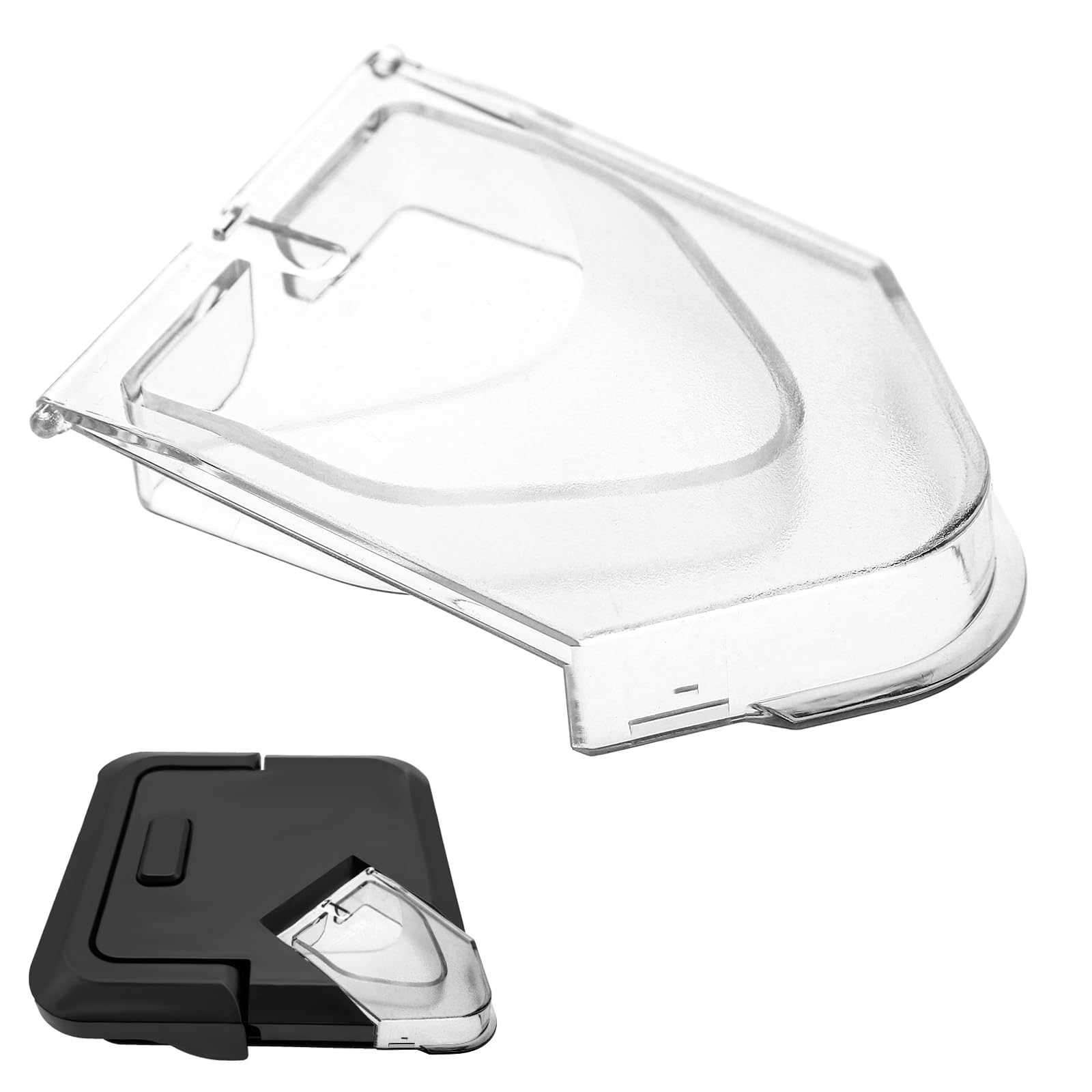 Pour Spout Cover Replacement for Ninja Blender Lid, Clear Replacement Parts for Ninja Blender 72oz Square Pitcher Accessories for NJ600-NJ602, BL500-BL781