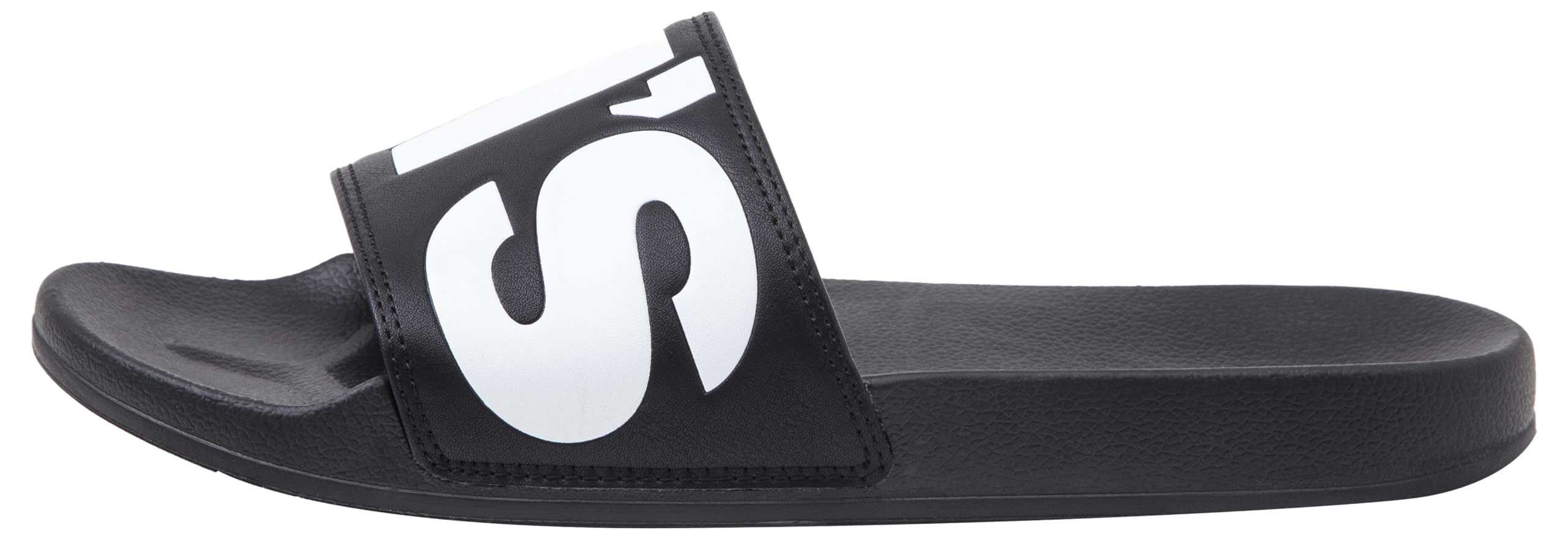 Levi's June L, Chanclas Hombre, Negro (Regular Black), 45 Eu