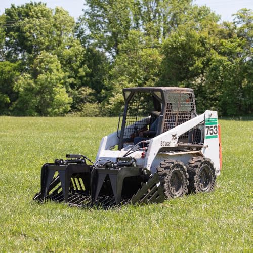 Titan Attachments 82RBGRAP 82 Inch Skeleton Rock Grapple Rake thumb #2