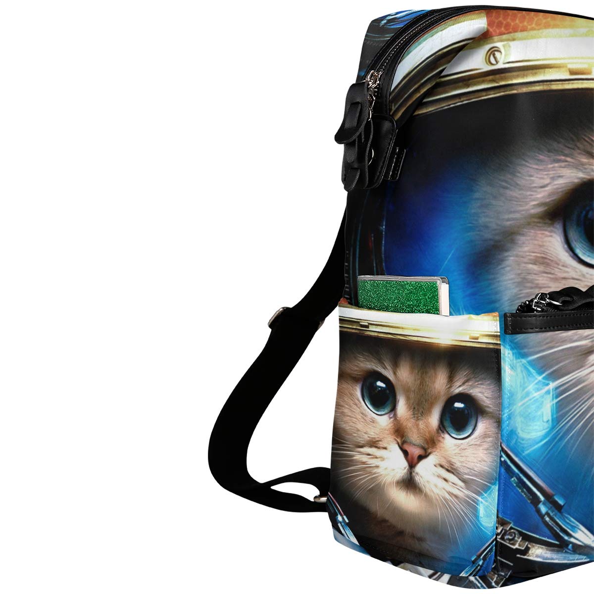 MONTOJ Space Cat Mochila de viaje Campus Mochila