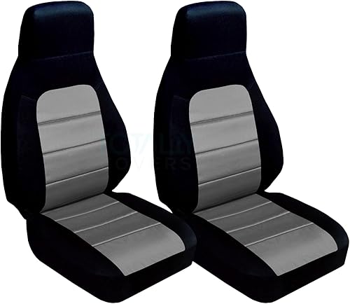 Miniatura 3 de Fundas para asientos 1990-2000 Mazda MX-5 Miata (22 colores) 1991 1992 1993 1994 1995 1996 1997 1998 1999, Negro y bronceado