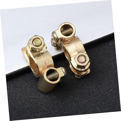 Miniatura 4 de VICASKY Terminal de batería de coche, 2 uds. Terminales de batería para cables Electricos Abrazadera de batería Conectores de terminal de batería