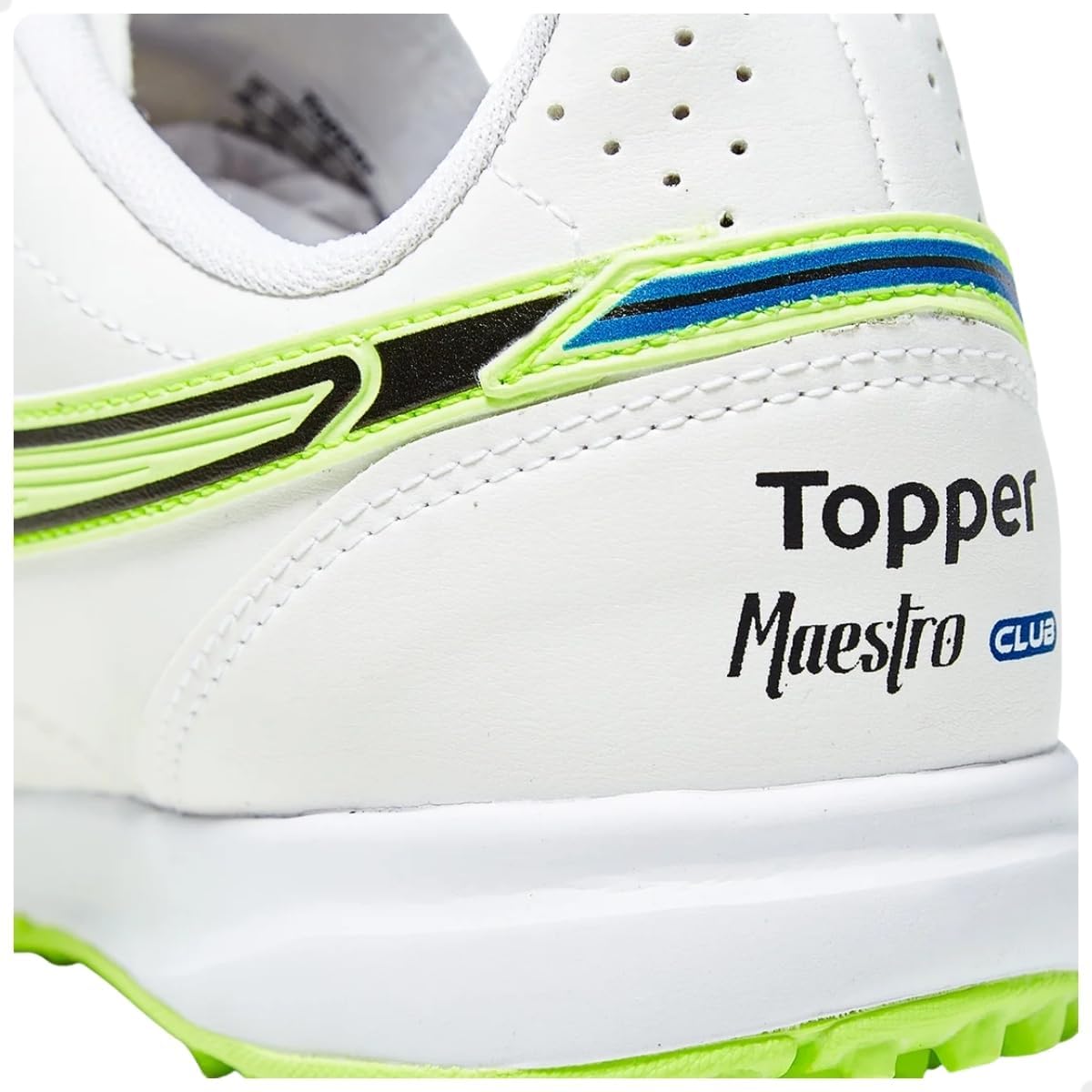 Chuteira Topper Maestro Club V Society Preto/Branco/Vermelho,35 Chuteira Topper Maestro Club V Society Preto/Branco/Vermelho,35