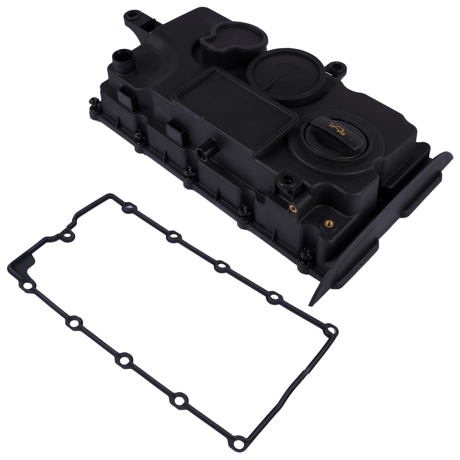 Ventildeckel Mit Dichtung Kompatibel mit A3 G0lf V T0uran Al-tea Le0n T0led0 2.0 TDI 03G103469AA 03G103469L