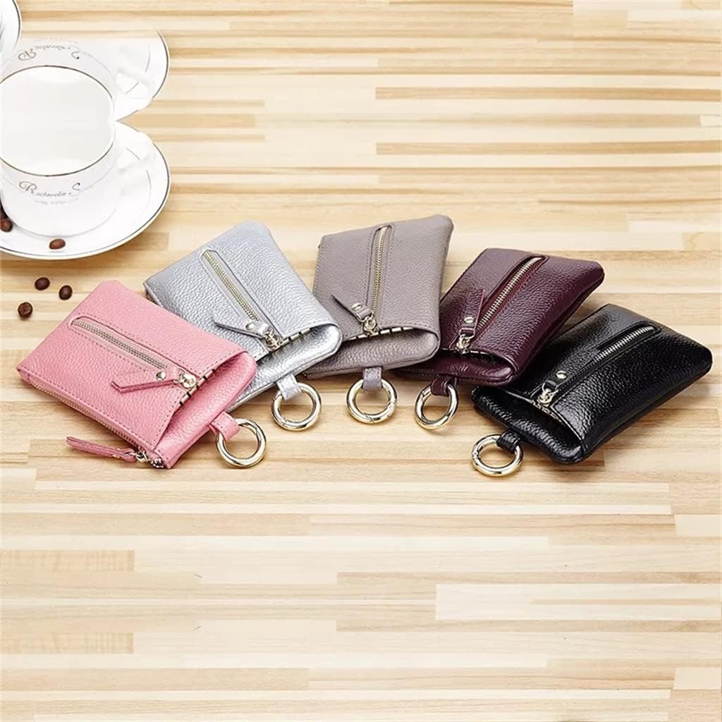 HBJWOV Ladies Men's Mini Key Wallet Multifunctional Zipper Coin Purse(A)