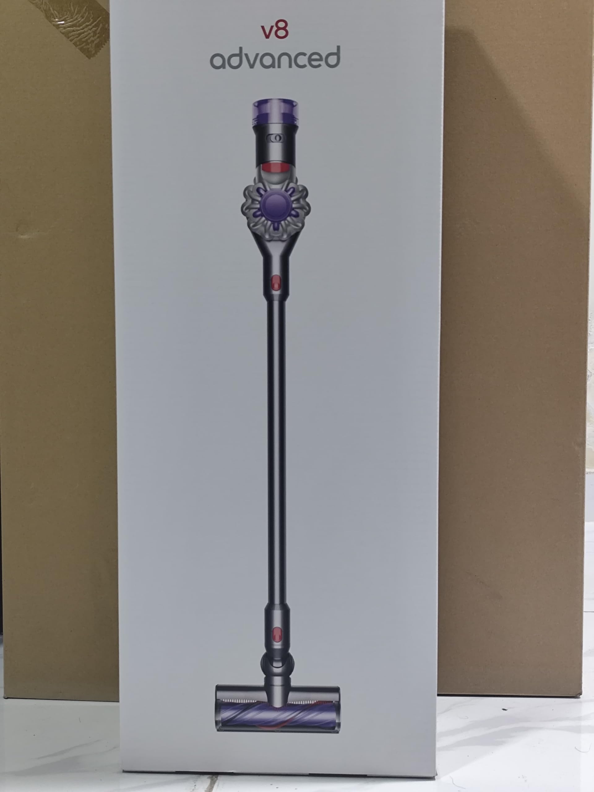 Dyson V8 Aspiradora inalámbrica Avanzada (Plata/níquel)