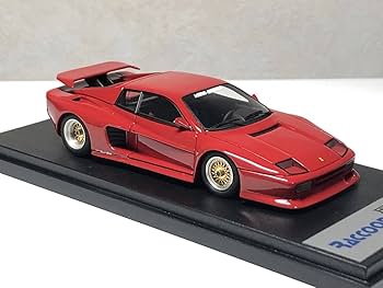 Amazon | BBR 1/43 ケーニッヒ・テスタロッサ赤 | ミニカー