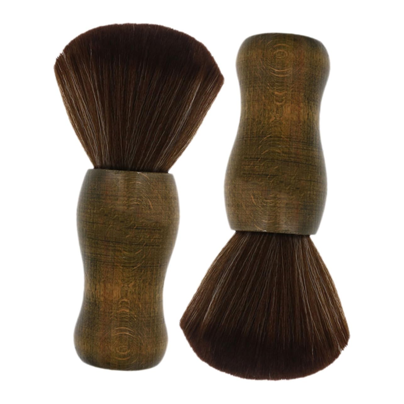 Spazzola Pulizia Giradischi Vinile Manico in Legno 2 Pezzi
